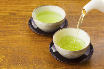緑茶　Japanese green tea 