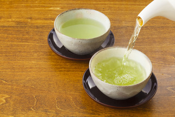 緑茶　Japanese green tea 