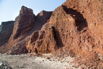 Red Beach Santorini