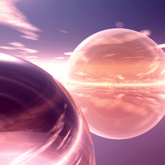 spherical background