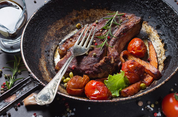 grilled steak