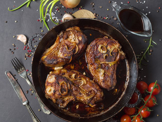 grilled steak