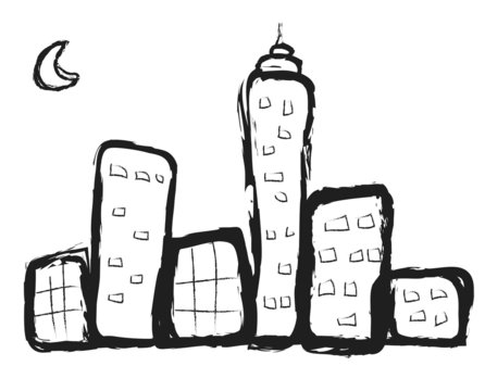 doodle city buildings