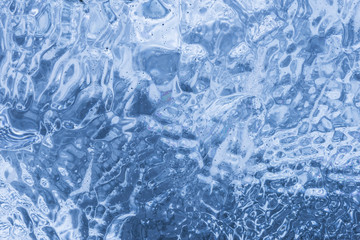 Obraz na płótnie Canvas Close of Ice for Background Use