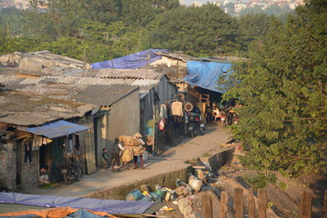 Hanoi - Slum am Roten Fluss