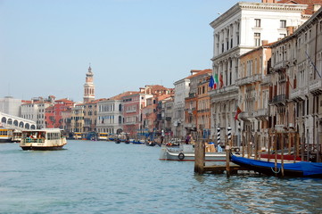 The Grand Canal, Venice, Italy