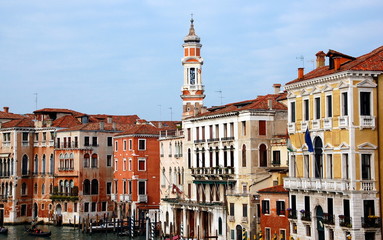 Fototapeta na wymiar The Grand Canal, Venice, Italy