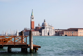 Fototapeta na wymiar Santa Maria della Salute, Venise, Italy