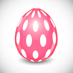 Beautiful Easter Egg Background Vector Illustration