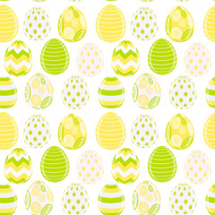 Beautiful Easter Egg Background Vector Illustration