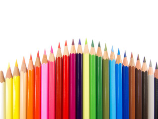 slim crayons convex arrangement