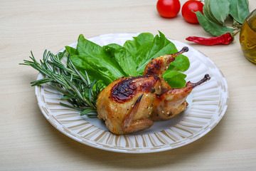 Roasted Quail