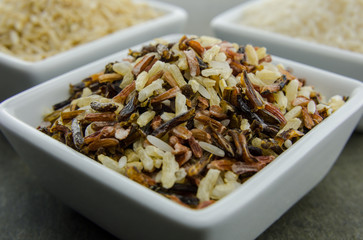 Wild Rice in Foreground