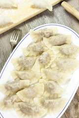Dumplings preparation