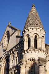Fototapeta premium Église Notre-Dame-la-Grande de Poitiers