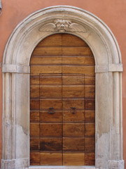 Fototapeta premium Architectural details of historic buildings. Italy