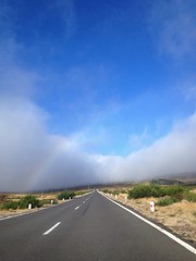 highway among the nature's treasures
