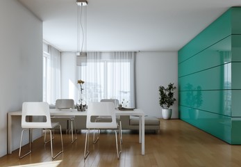 helle moderne Wohnung