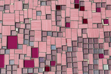 Glossy mosaic. Abstract seamless background.
