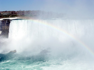 Niagara Rainbow and American Falls 2003