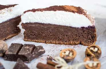 Chocolate Cake with Cream