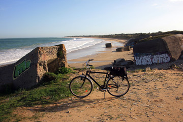 Francia,Isola del Re, la spiaggia.