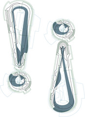Abstract Exclamation mark