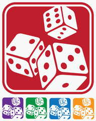 icons dice