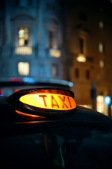 Fototapeta premium London taxi