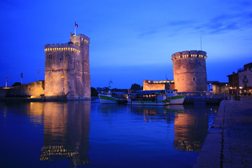 Fototapeta premium Francia,la Rochelle, il porto.