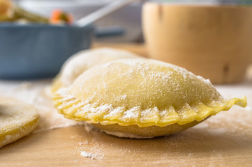 Ravioli raw