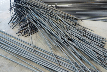 Obraz premium Deform bar steel rod.