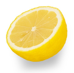 A half of lemon