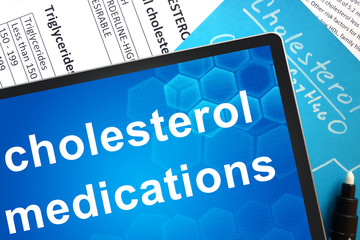Documents with words cholesterol medications
