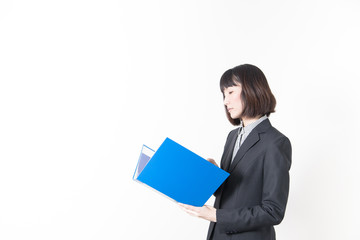 白バックOLポートレート