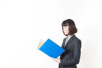 白バックOLポートレート