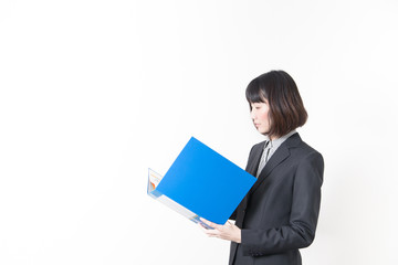 白バックOLポートレート