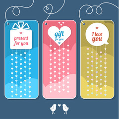 gift cards with hearts