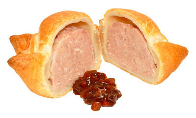 Fresh Crusty Pork Pie