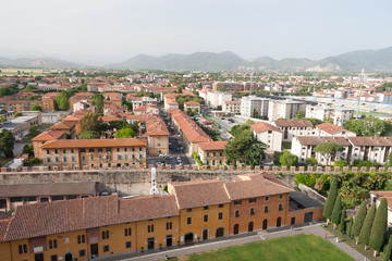 Fototapeta premium Pisa Old Town Center Cityscape