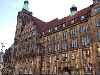 Obraz premium Rathaus Chemnitz