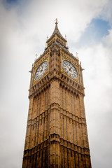 Fototapeta na wymiar Big Ben tower, London