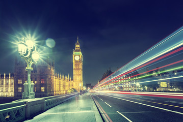 Fototapeta premium Big Ben from Westminster Bridge, London