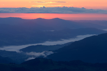 Morning in the Mountains