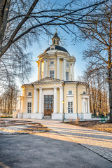 Fototapeta premium The Temple of Vladimir Icon of Mother of God.