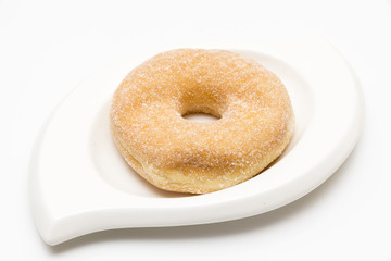 donuts on a plate