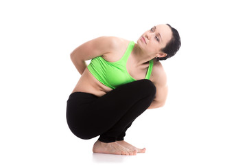Obraz premium Noose yoga Pose