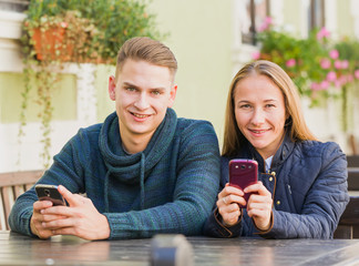 Fototapeta premium Happy young couple