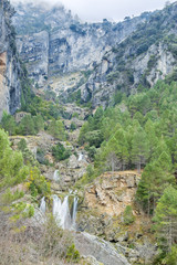 Fototapeta na wymiar Waterfall in Andalusia