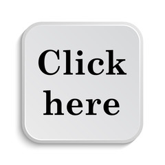 Click here icon